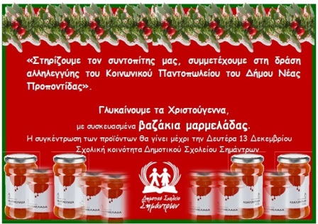 KOINONIKO PANTOPOLEIO N PROPONTIDAS MARMELADES 2021
